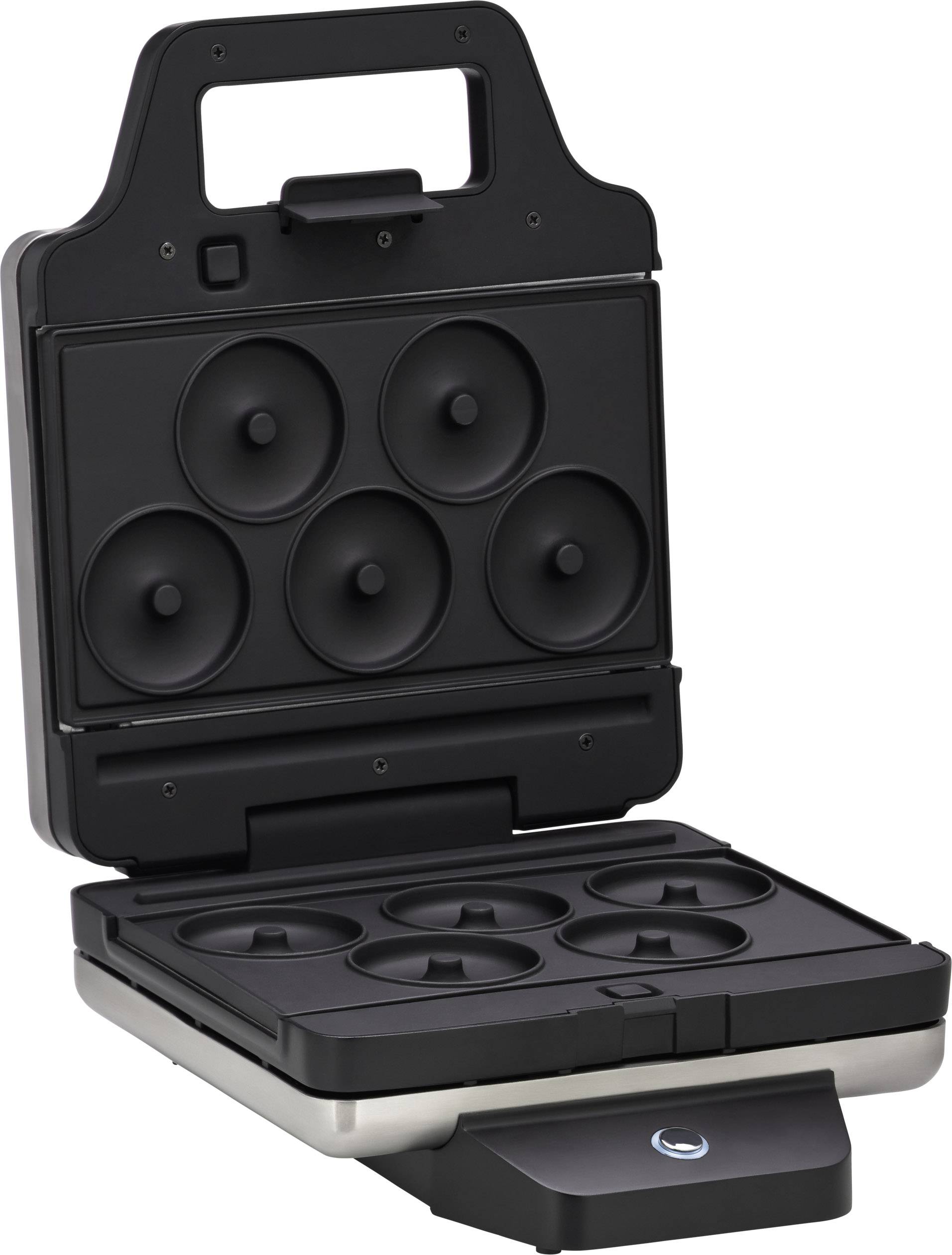 WMF LONO Snack Master 0415420011 Waffeleisen Silber, Schwarz