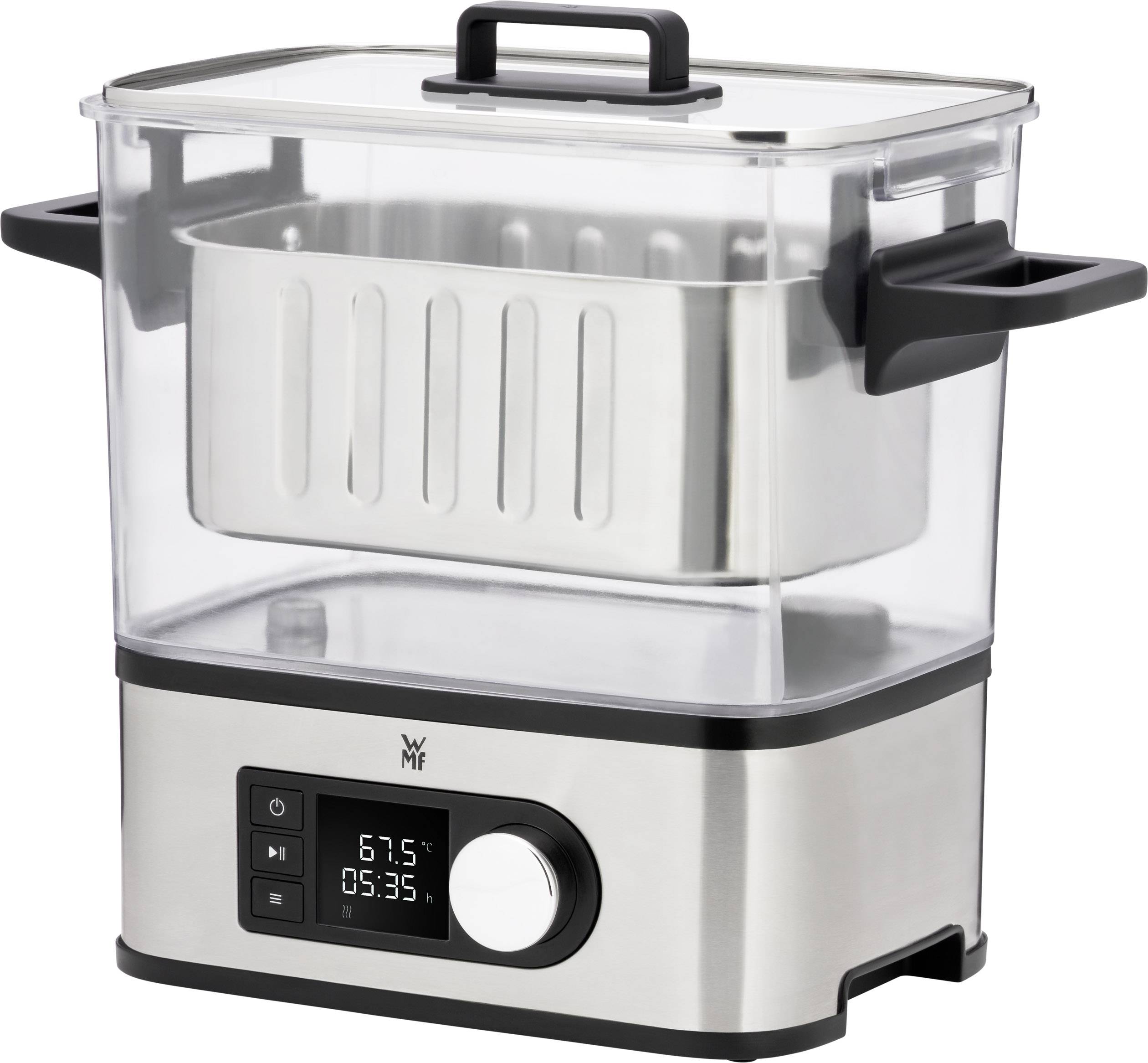 WMF 0415360011 0415360011 Sous Vide Garer Schwarz, Silber