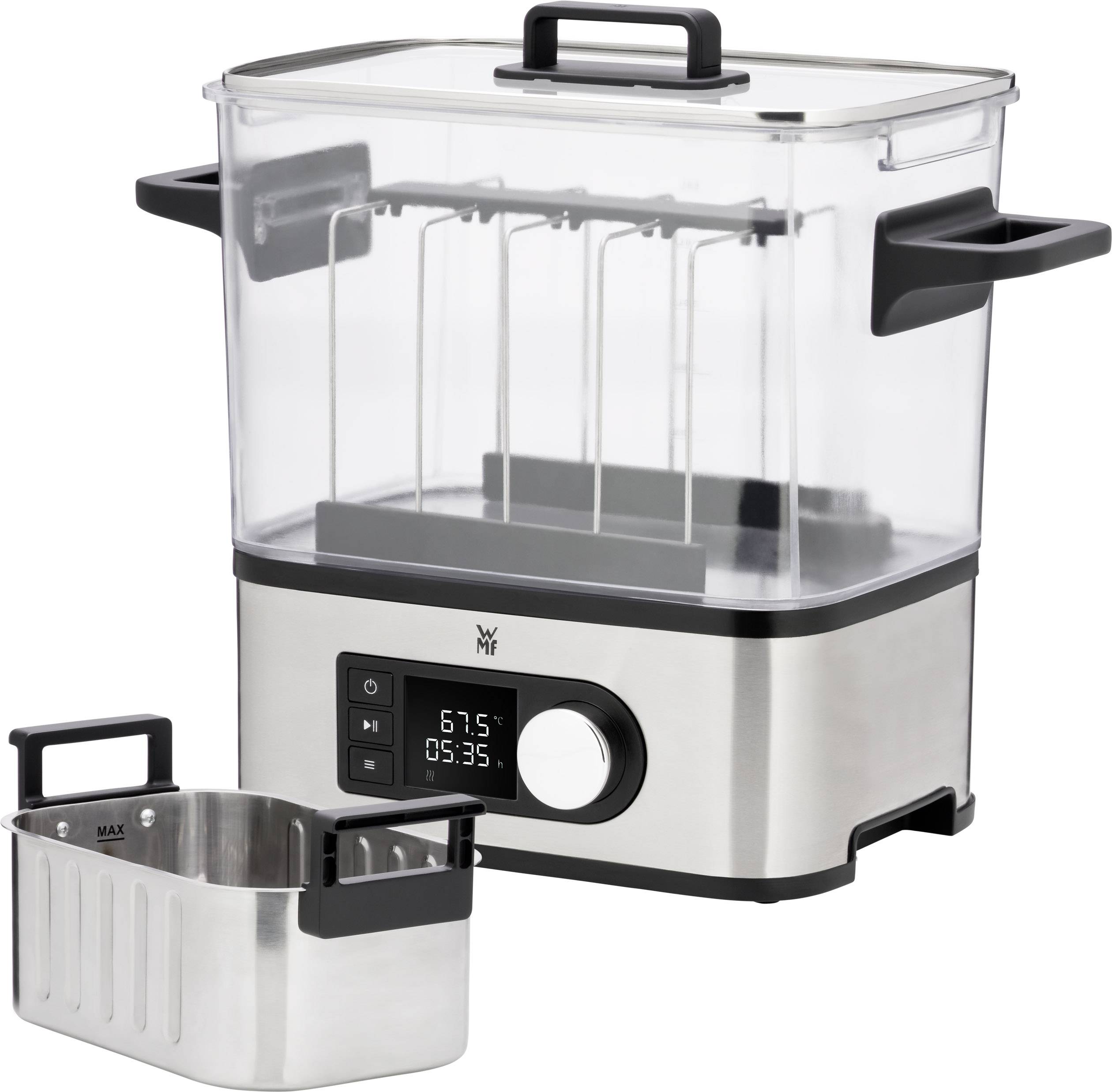 WMF 0415360011 0415360011 Sous Vide Garer Schwarz, Silber