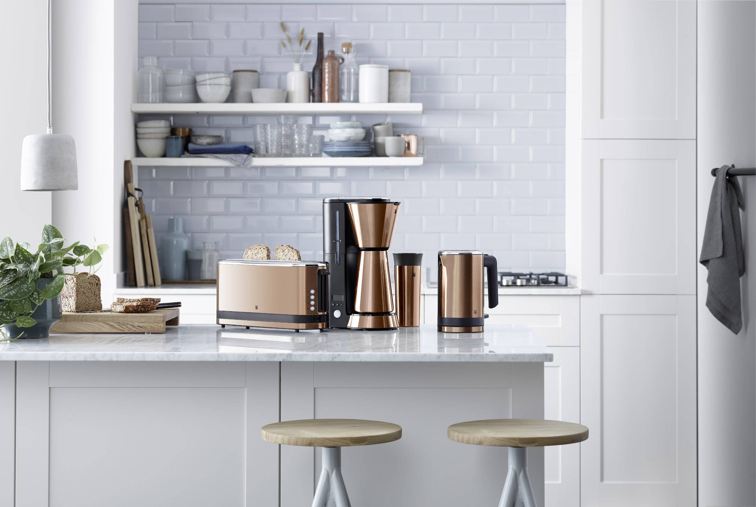 WMF KÜCHENminis Thermo to go Kupfer Kaffeemaschine Kupfer (metallic) Fassungsvermögen Tassen=5