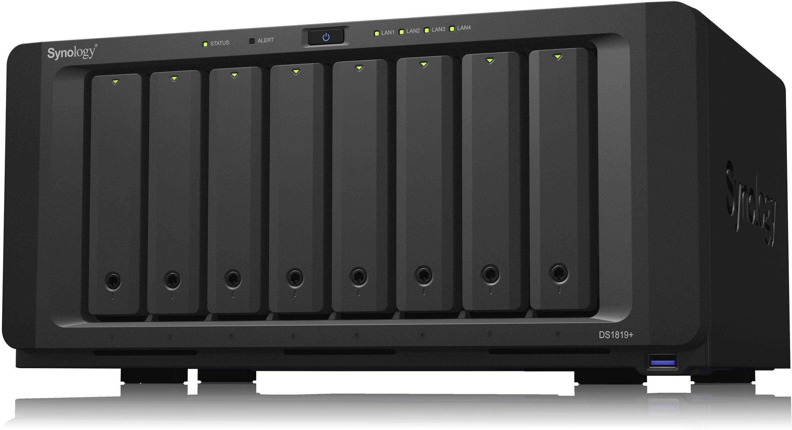 Synology DiskStation DS1819+ NAS-Server Gehäuse 8 Bay DS1819+