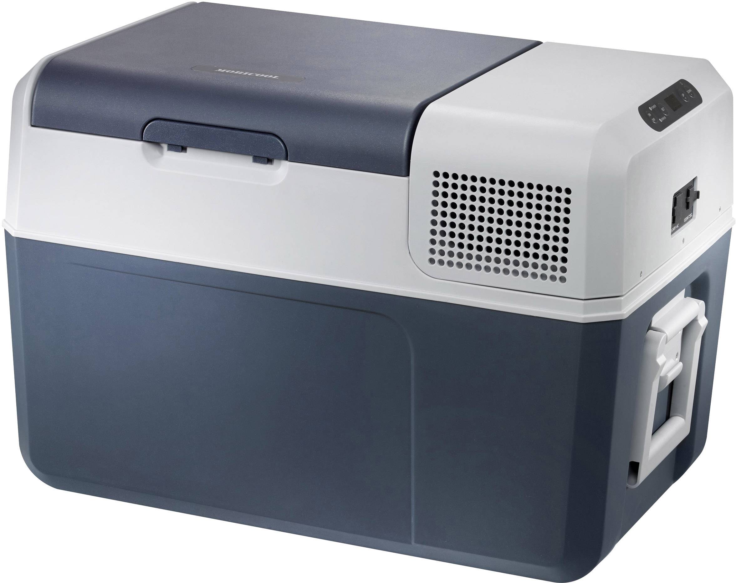 MobiCool MCF60 12/230 V Kühlbox EEK: B (A - G) Kompressor 12 V, 24 V, 230 V Blau, Weiß 58 l -10 bis +10 °C