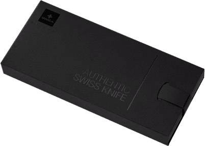 SWIZA D03 AllBlack KNI.0033.1050 Schweizer Taschenmesser mit Soft-Touch Anzahl Funktionen 11 Oliv