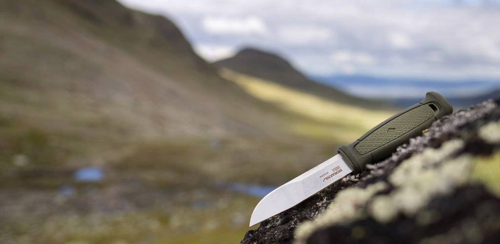 MoraKniv Kansbol Multi-Mount 12645 Outdoormesser mit Messerscheide Oliv