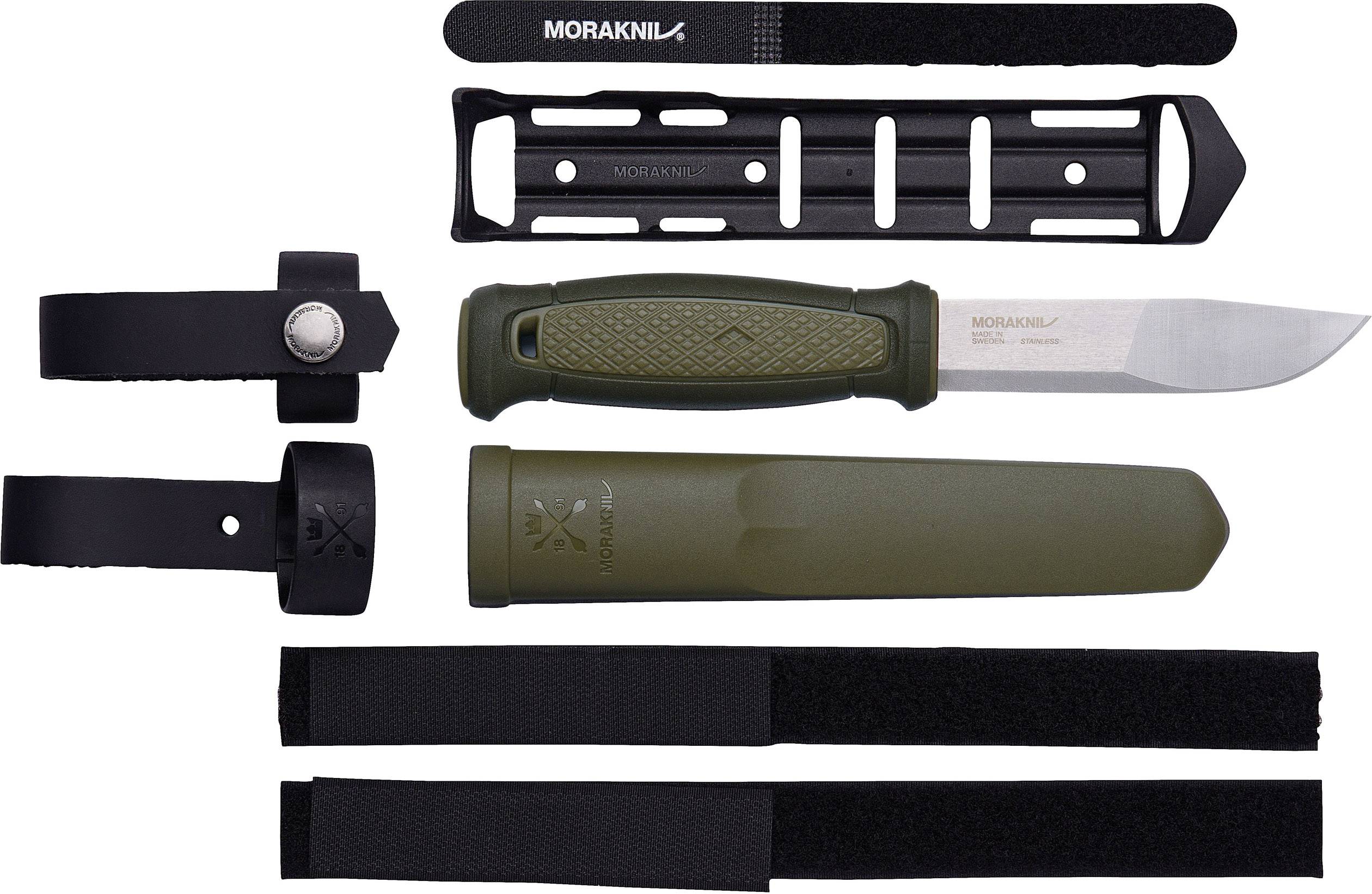 MoraKniv Kansbol Multi-Mount 12645 Outdoormesser mit Messerscheide Oliv