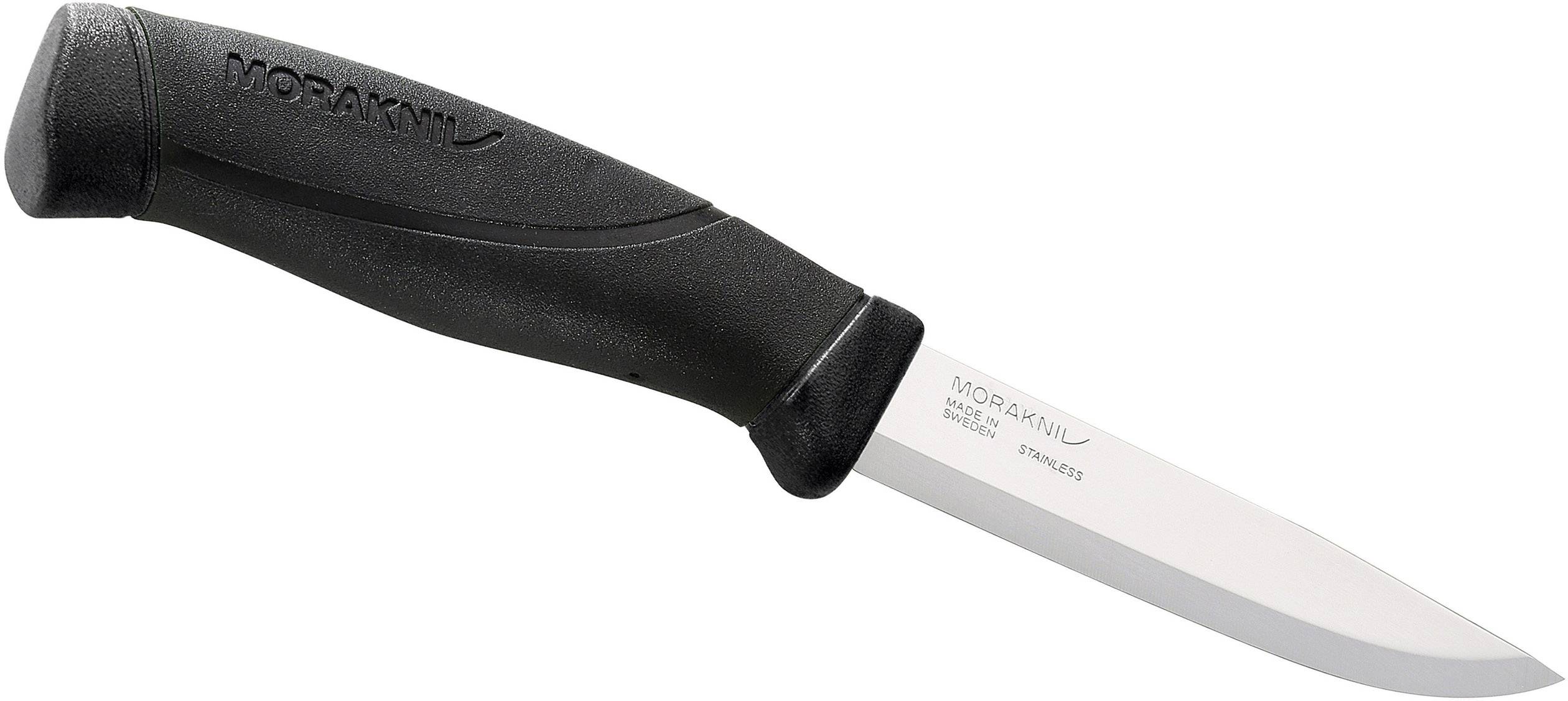 MoraKniv Companion 12141 Outdoormesser mit Messerscheide Schwarz