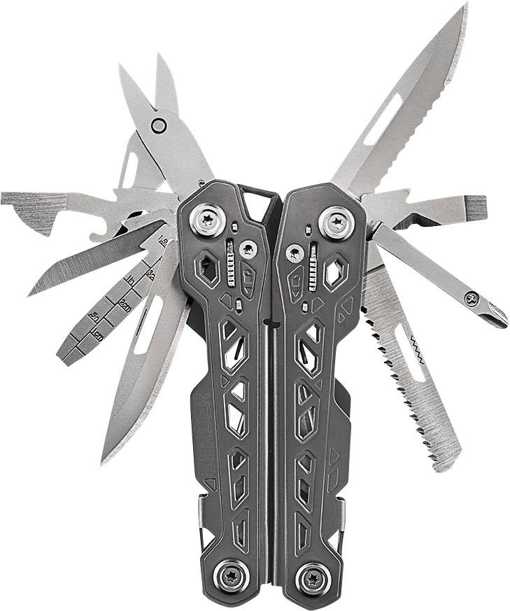 Gerber Truss 31-003304 Multitool mit Holster Anzahl Funktionen 17 Silber-Grau