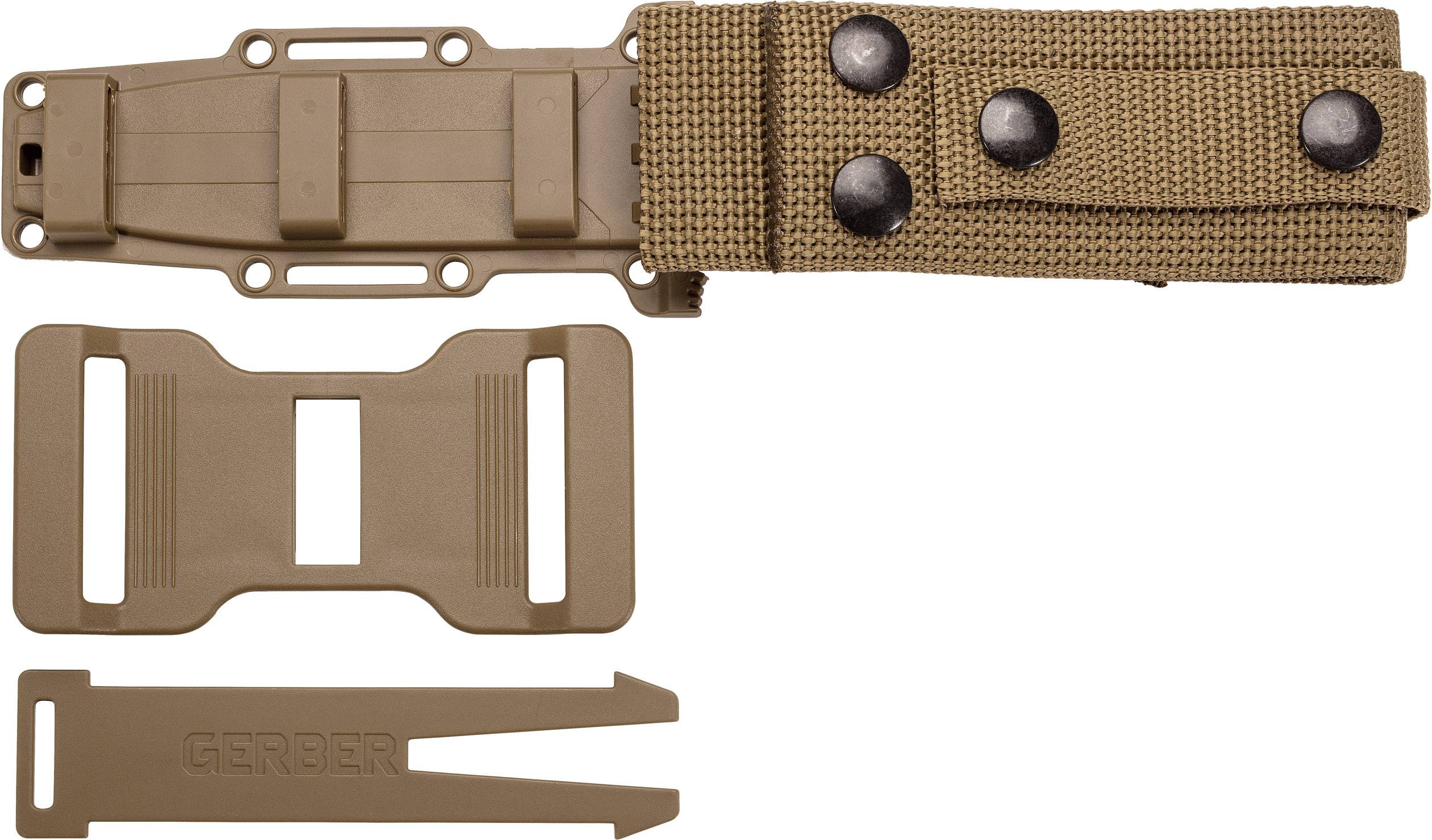 Gerber Strongarm Coyote 31-002931 Outdoormesser mit Messerscheide  Braun