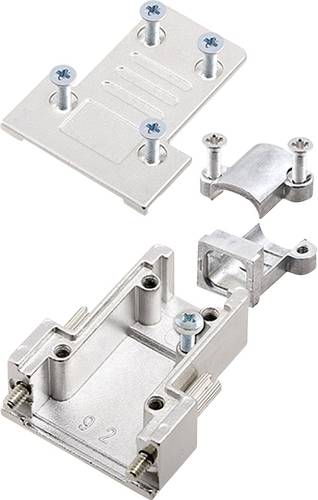 DTMP09-PCC75-K D-SUB Gehäuse Polzahl: 15 Zinkdruckguss 180° Metall 1St.