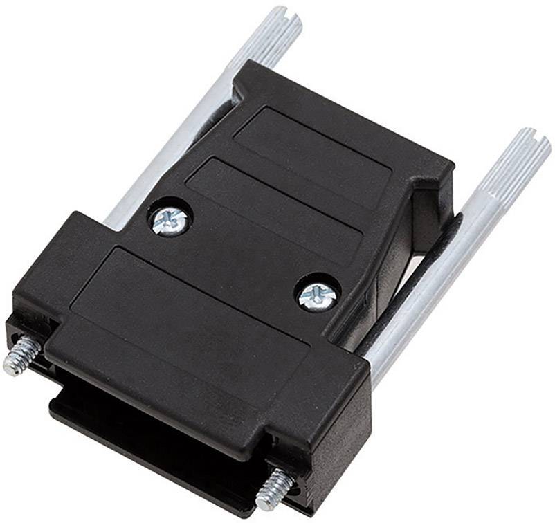 Encitech D3PK09-P-LJS-K 1260-0102-01 D-SUB Gehäuse Polzahl: 9 Kunststoff 180° Schwarz