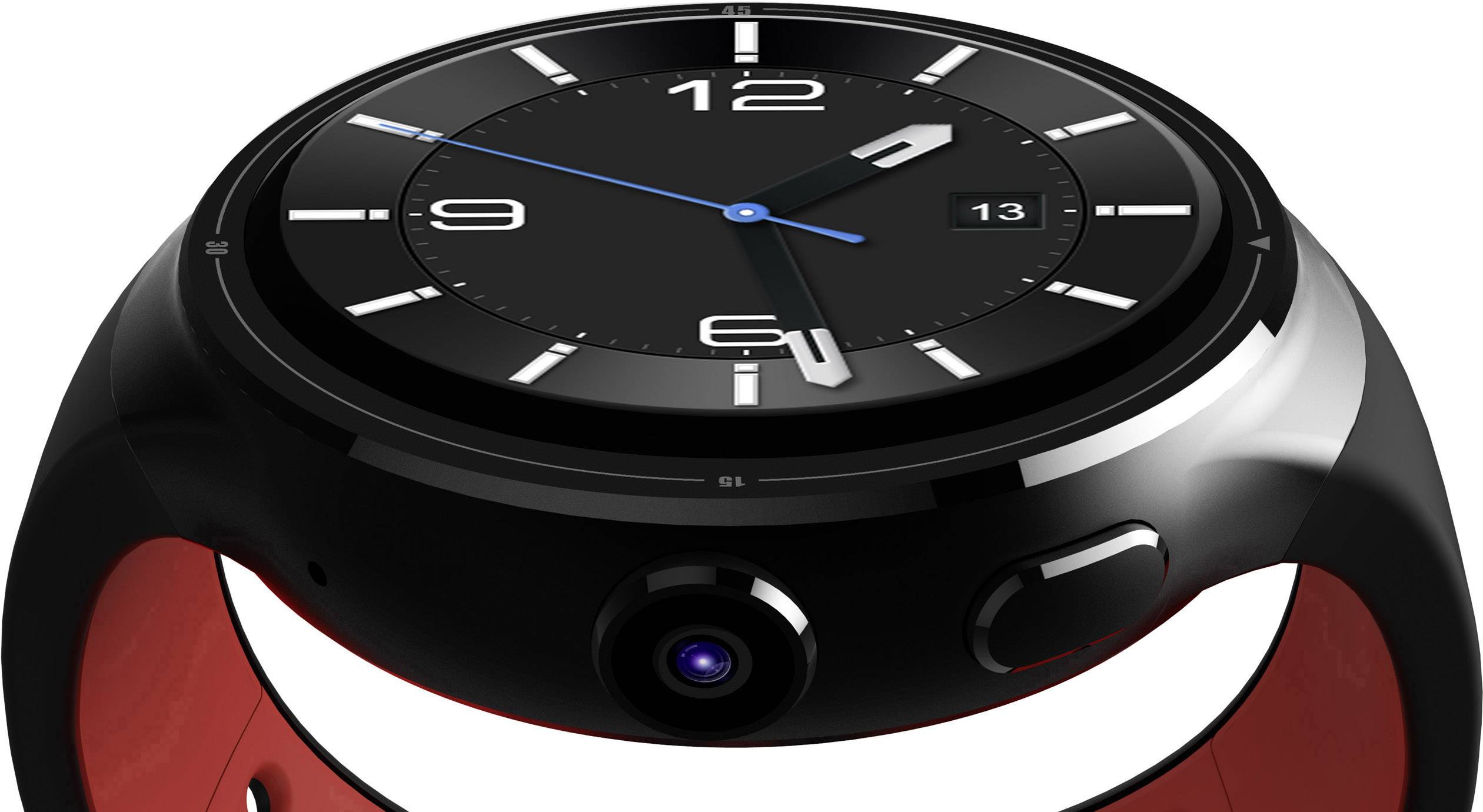 Imcosys ImCoSWW17 Smartwatch Schwarz/Rot