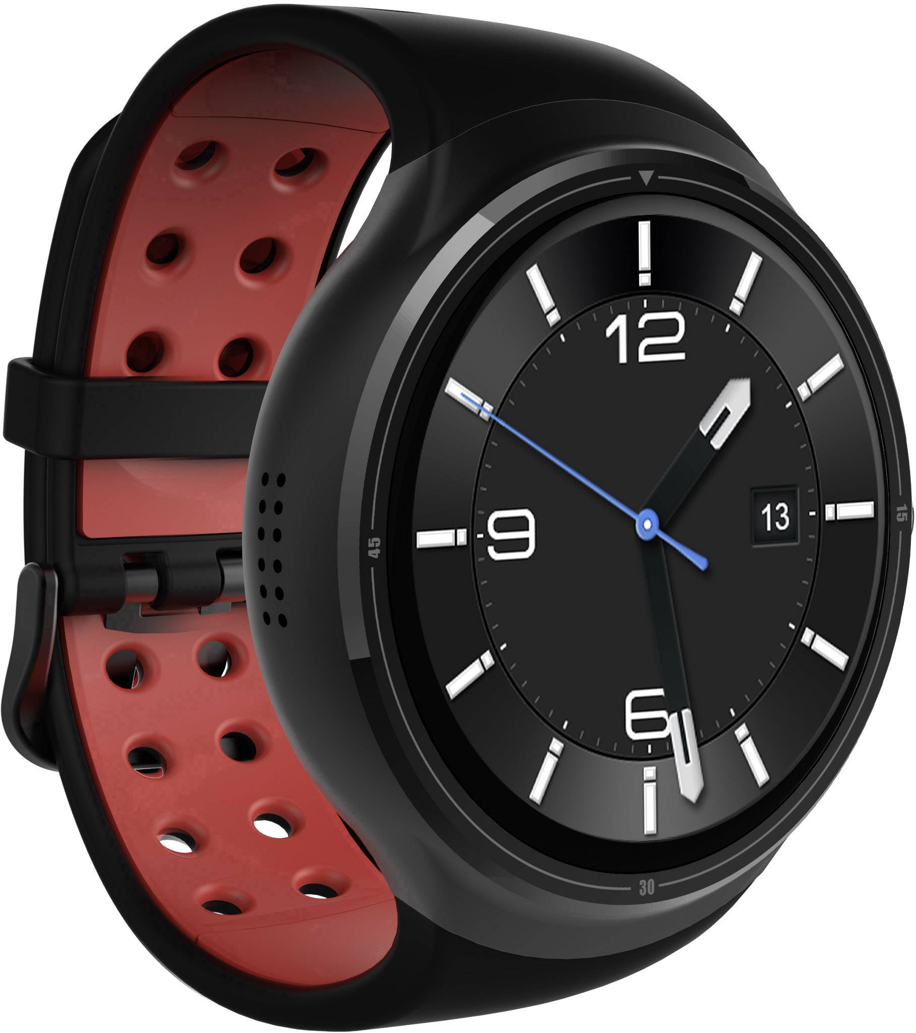 Imcosys ImCoSWW17 Smartwatch Schwarz/Rot