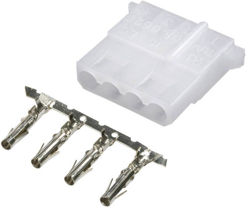 Econ connect Buchsengehäuse-Platine Polzahl Gesamt 4 Rastermaß: 5.08 mm FS05 Bulk