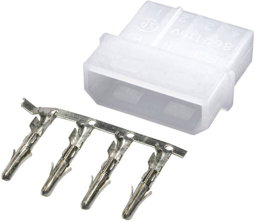 Econ connect Stiftgehäuse-Platine Polzahl Gesamt 4 Rastermaß: 5.08 mm FK05 Bulk