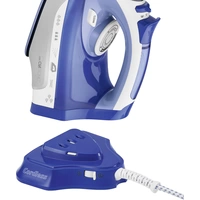 Clatronic DB 3706 Dampfbügeleisen Weiß, Blau 2400 W Clatronic DB 3706 Dampfbügeleisen Weiß, Blau 2400 W