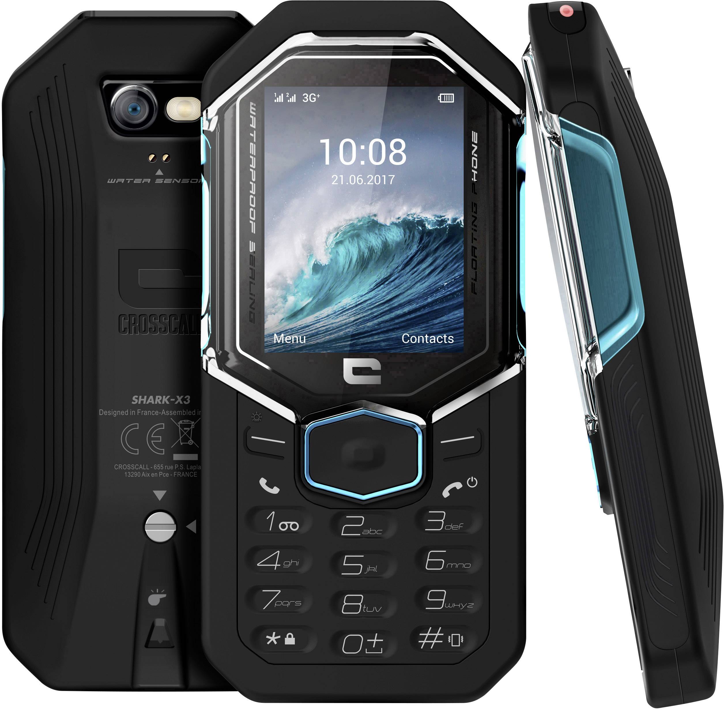 Crosscall Shark X3 Outdoor-Handy Schwarz