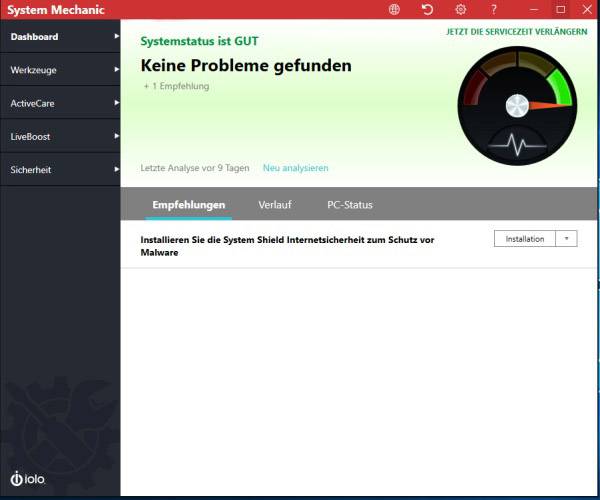 Avanquest System Mechanic 2019 Vollversion, 1 Lizenz Windows Systemoptimierung