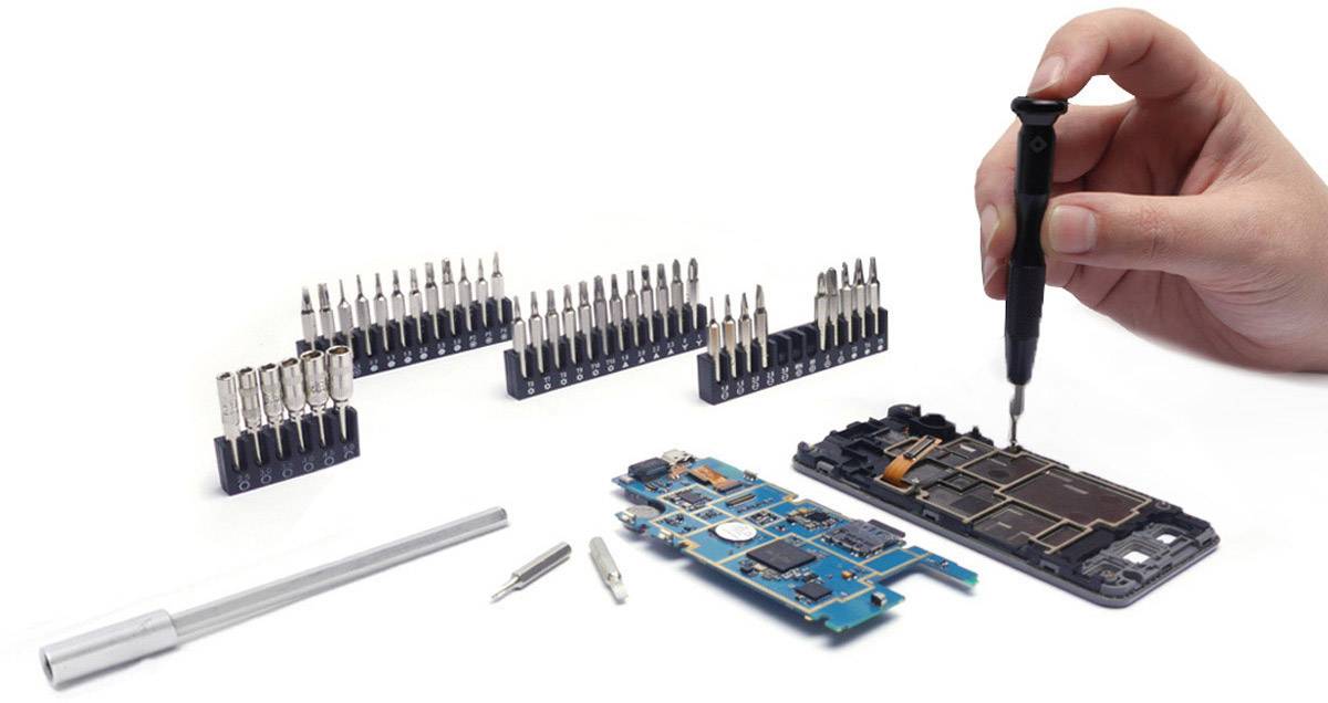 Bernstein Tools 4-970 Bit-Set 51teilig inkl. Drehmoment-Adapter