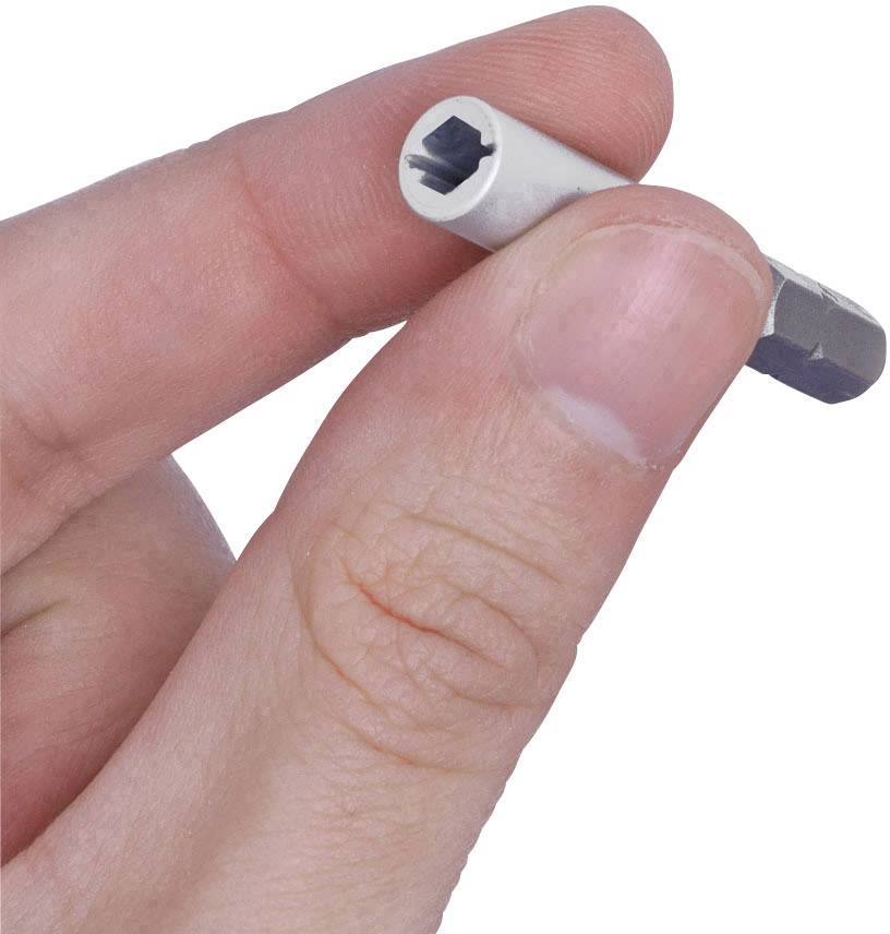 Bernstein Tools 4-564 Bit-Adapter 1/4" auf 4mm Bits, Länge 45mm