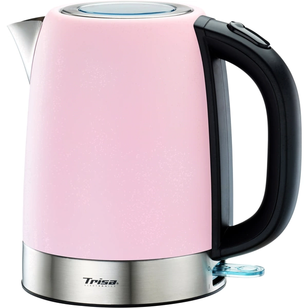 Trisa Retro Line Wasserkocher Pink Fassungsvermögen: 1.7 l