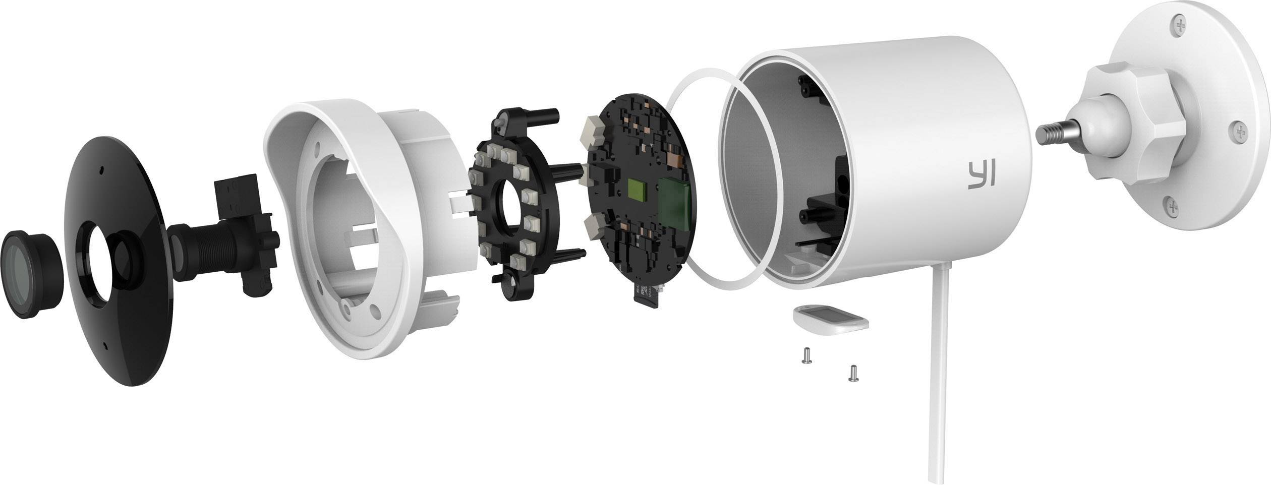 YI H30 WLAN IP Überwachungskamera 1920 x 1080 Pixel