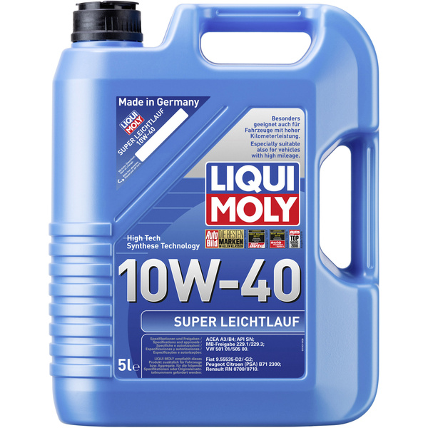 Liqui Moly SUPER LEICHTLAUF 10W-40 1301 Leichtlaufmotoröl 5l