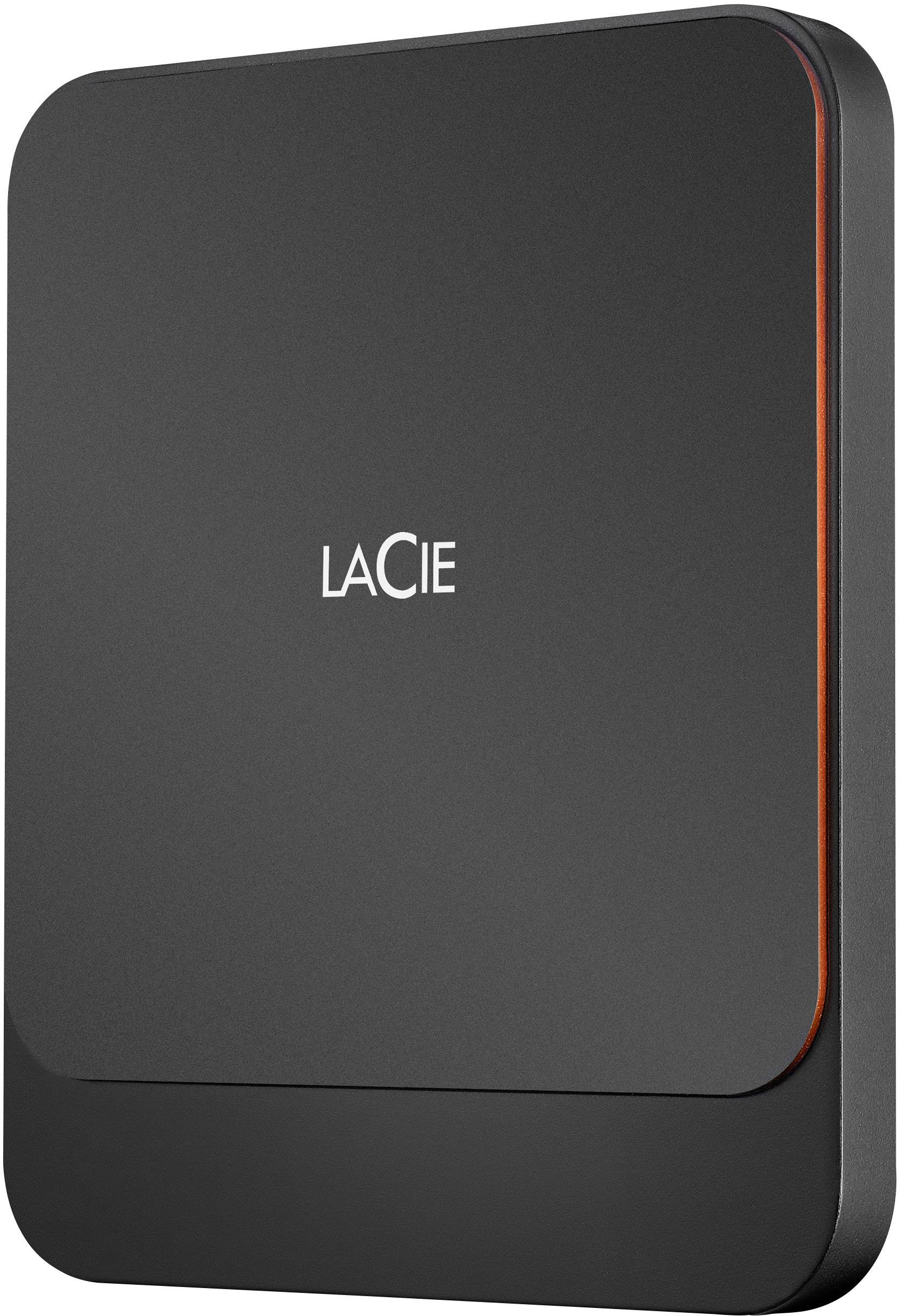 LaCie Portable SSD 500GB Externe SSD USB-C™ Schwarz STHK500800
