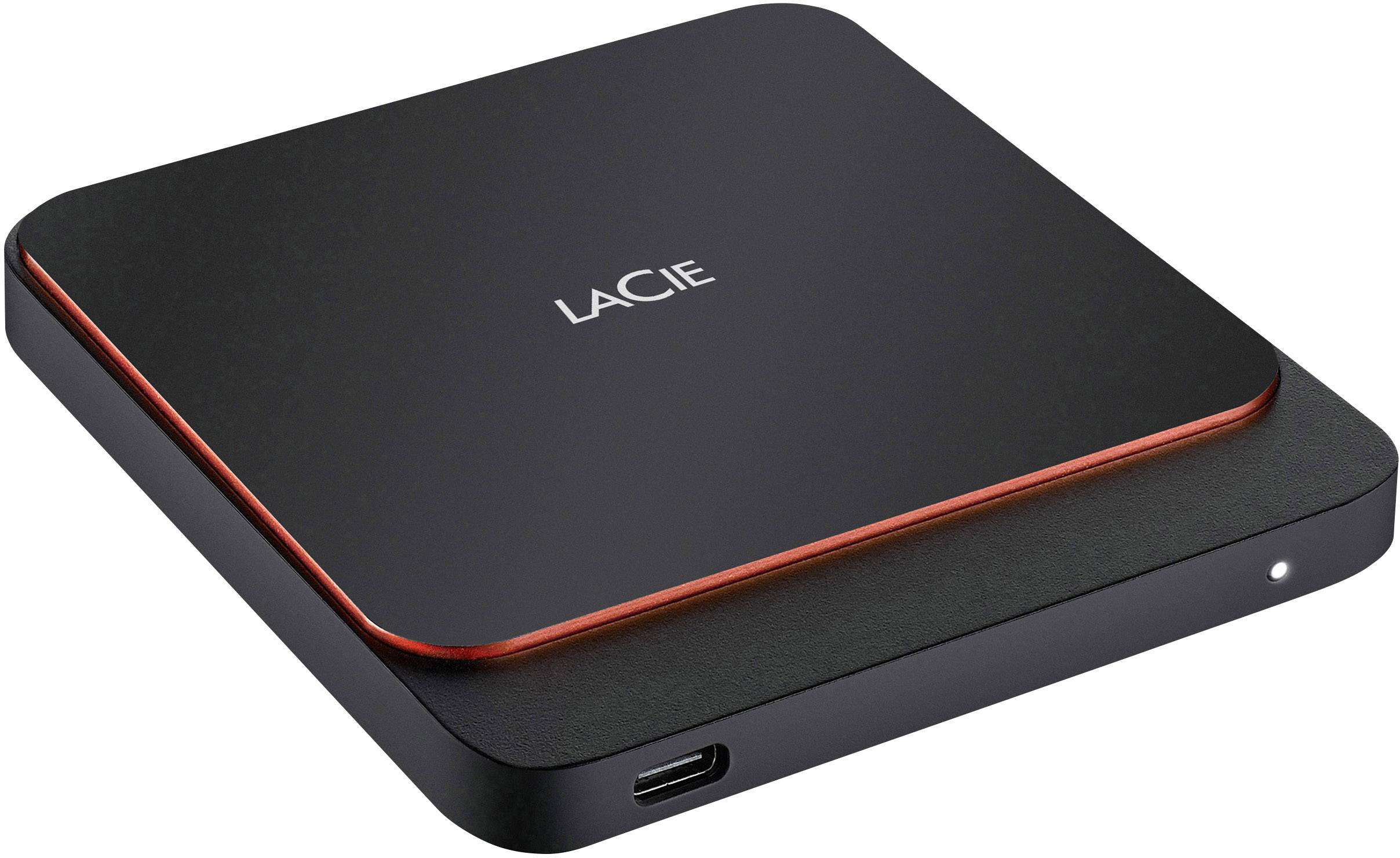 LaCie Portable SSD 500GB Externe SSD USB-C™ Schwarz STHK500800