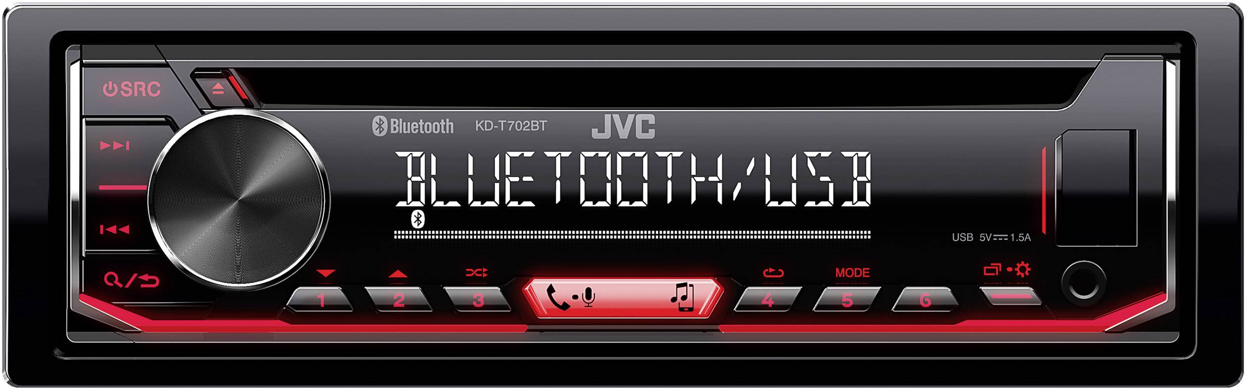 JVC KD-T702BT Autoradio