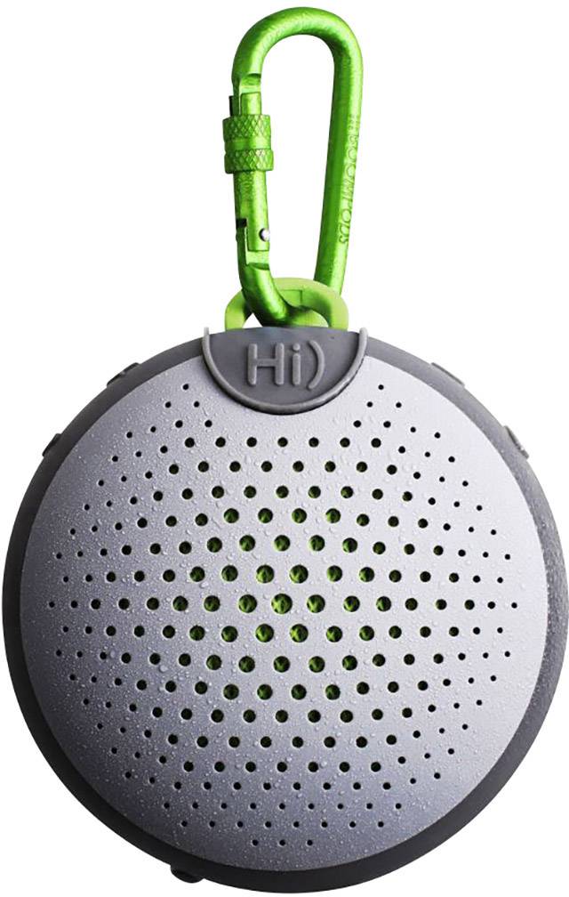 Boompods Aquablaster Bluetooth® Lautsprecher Amazon Alexa direkt integriert, Freisprechfunktion, in