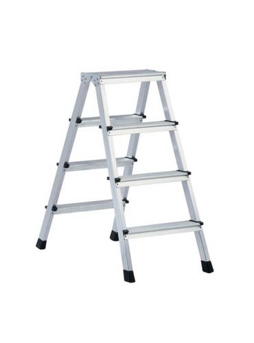 ZARGES 41264 Aluminium Stufen-Stehleiter klappbar 4.4kg