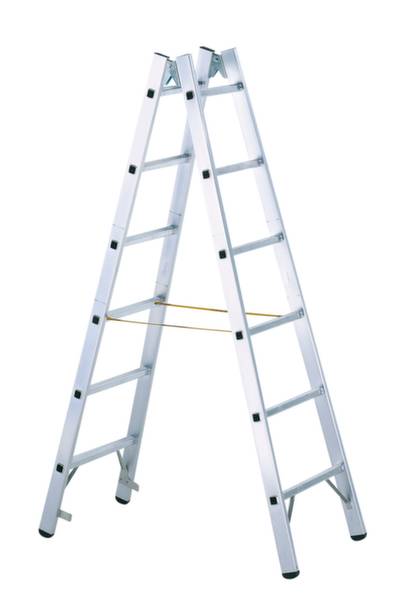 ZARGES 40311 Aluminium Stufen-Stehleiter klappbar 6 kg