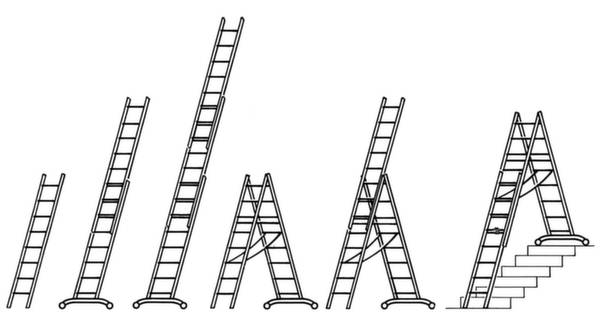 Hymer SC 60 604742 Aluminium Multifunktionsleiter klappbar 34.7 kg