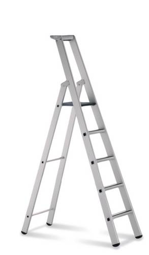ZARGES 41374 Aluminium Stufen-Stehleiter klappbar 9.2kg