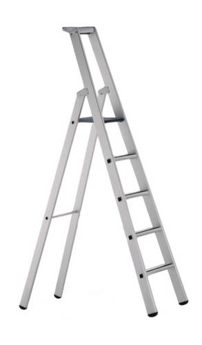 ZARGES 41375 Aluminium Stufen-Stehleiter klappbar 8.2kg