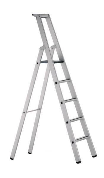 ZARGES 41375 Aluminium Stufen-Stehleiter klappbar 8.2 kg