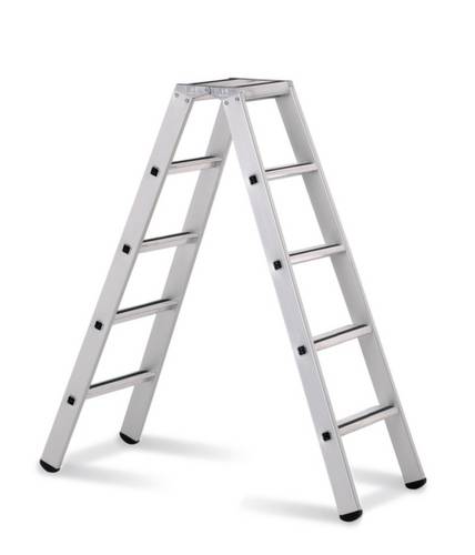 ZARGES 41305 Aluminium Stufen-Stehleiter klappbar 8.4kg