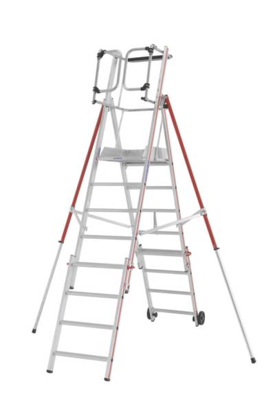 Hymer 848408 Aluminium Plattformleiter klappbar 30.4 kg