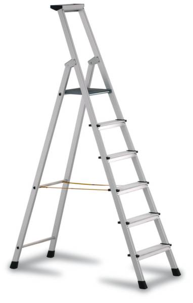 Stufen-Stehleiter XLstep S 6Stufen L.2,12m Arbeits-H.3,5m G.9,1kg Holm-H.42mm