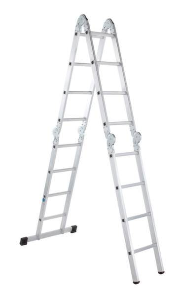 ZARGES 42384 Aluminium Multifunktionsleiter klappbar 14.57 kg