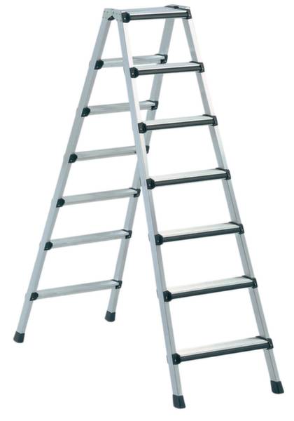 ZARGES 41436 Aluminium Stufen-Stehleiter klappbar 9.8 kg