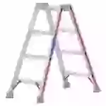 Hymer SC 40 402408 Stufen-Stehleiter klappbar Arbeitshöhe (max.): 1.9 m 4.5 kg Hymer SC 40 402408 Stufen-Stehleiter klappbar Arbeitshöhe (max.): 1.9 m 4.5 kg