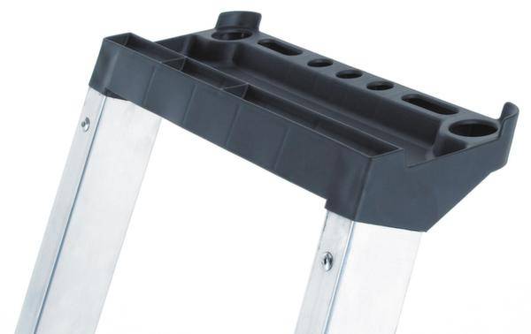 ZARGES 42456 Aluminium Stufen-Stehleiter klappbar 8 kg