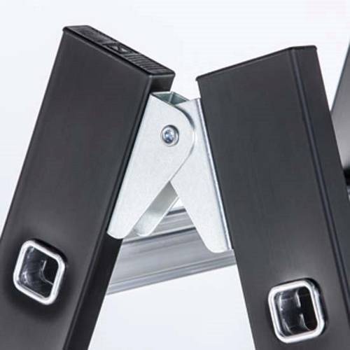 ZARGES Z600 41190 Aluminium Stufen-Stehleiter klappbar 8kg