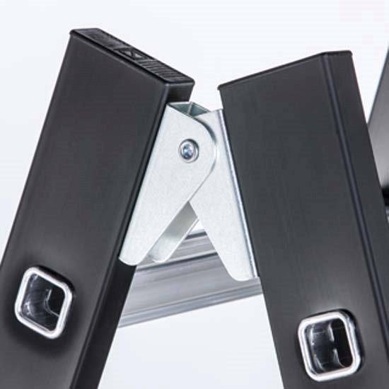 ZARGES Z600 41190 Aluminium Stufen-Stehleiter klappbar 8 kg