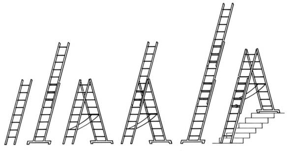 Hymer 404721 Multifunktionsleiter