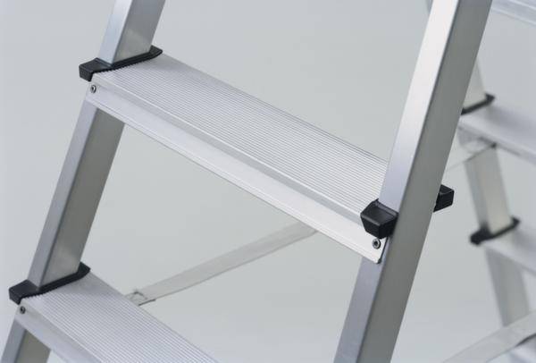 ZARGES 41266 Aluminium Stufen-Stehleiter klappbar 7 kg