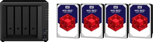 Synology DiskStation DS418Play NAS-Server 24TB 4 Bay bestückt mit WD RED DS418play-24TB-RED