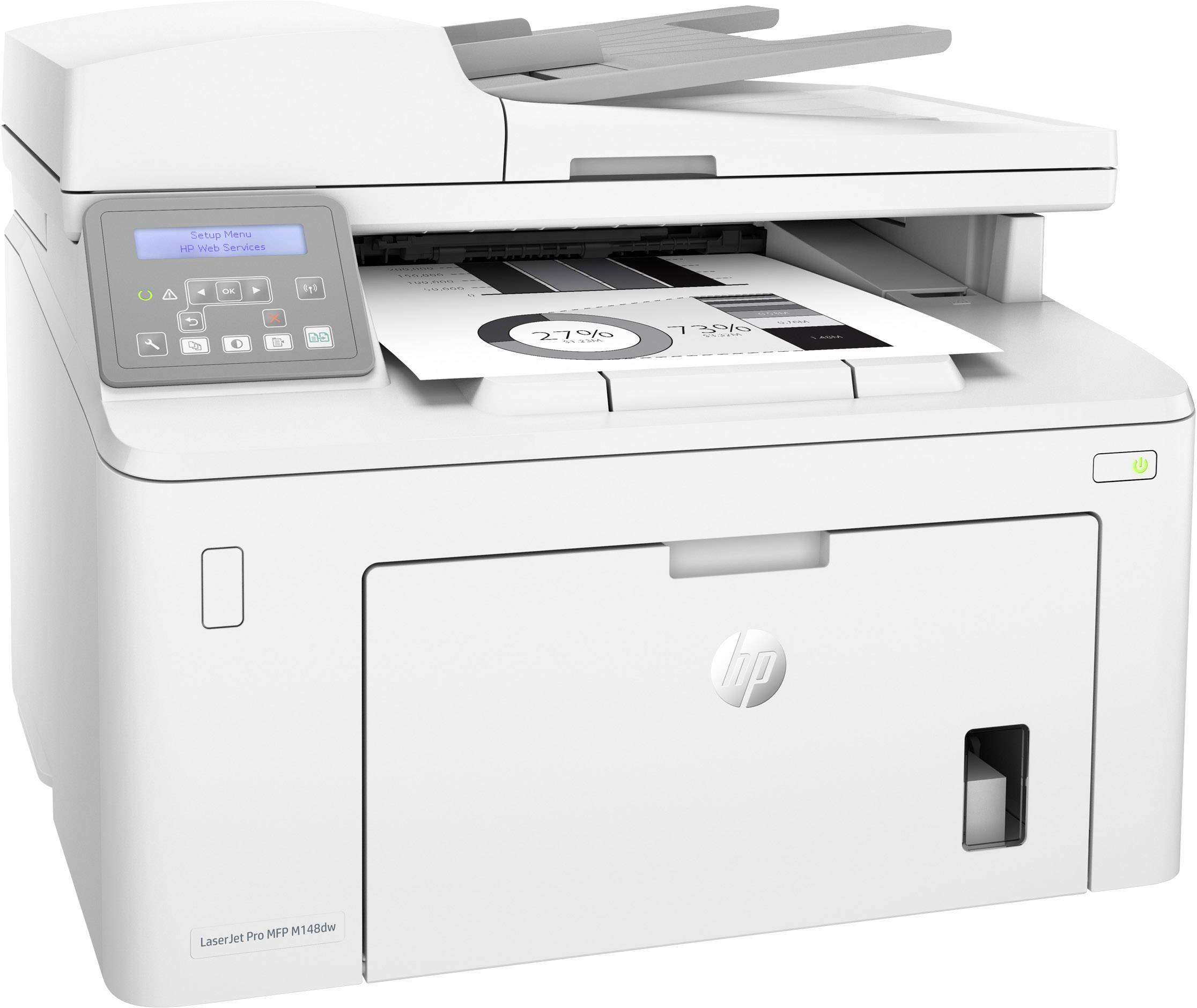 HP LaserJet Pro MFP M148dw Multifunktionsdrucker Laser Schwarz-Weiß A4 Drucker, Scanner, Kopierer LAN, WLAN, Duplex