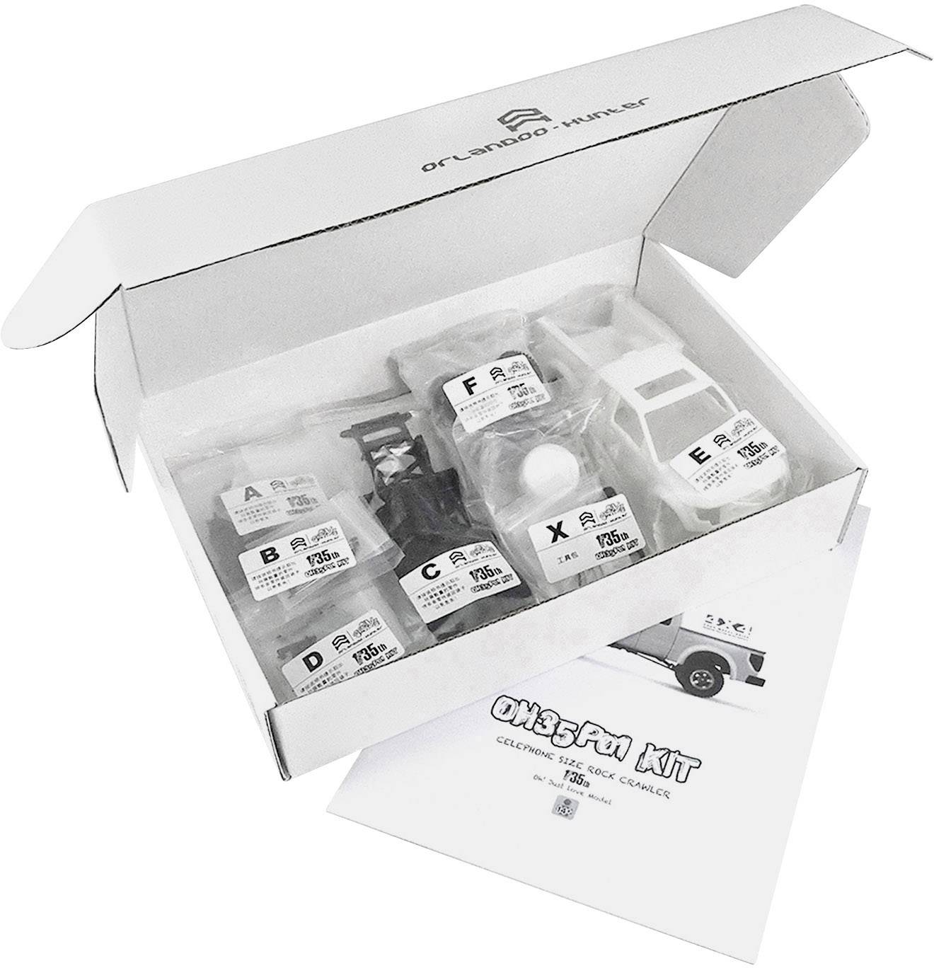 Amewi Pickup Scaler Brushed 1:35 RC Modellauto Elektro Geländewagen Allradantrieb (4WD) Bausatz